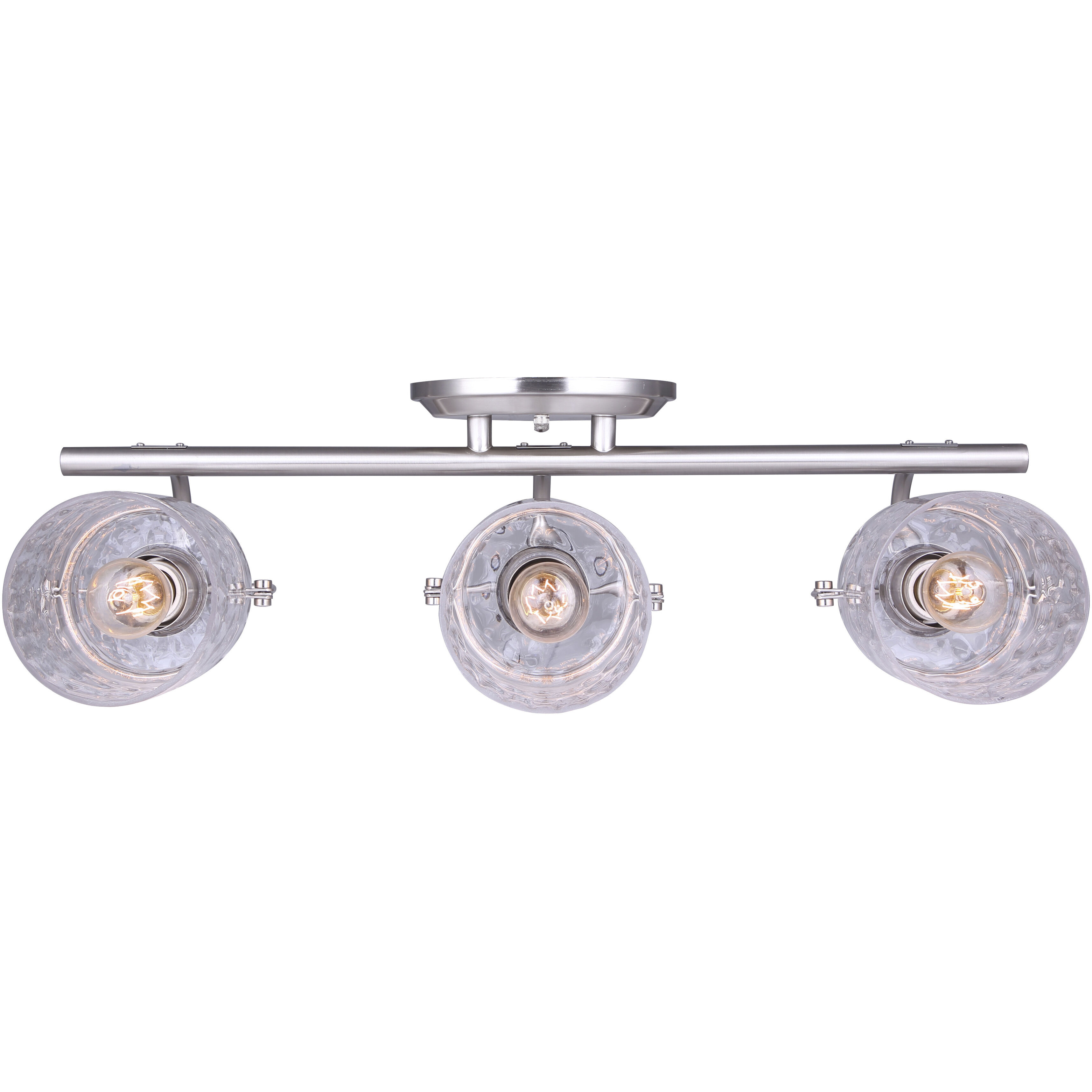 Madison 3 Light 25 inch Brushed Nickel Vanity Light Wall Light
