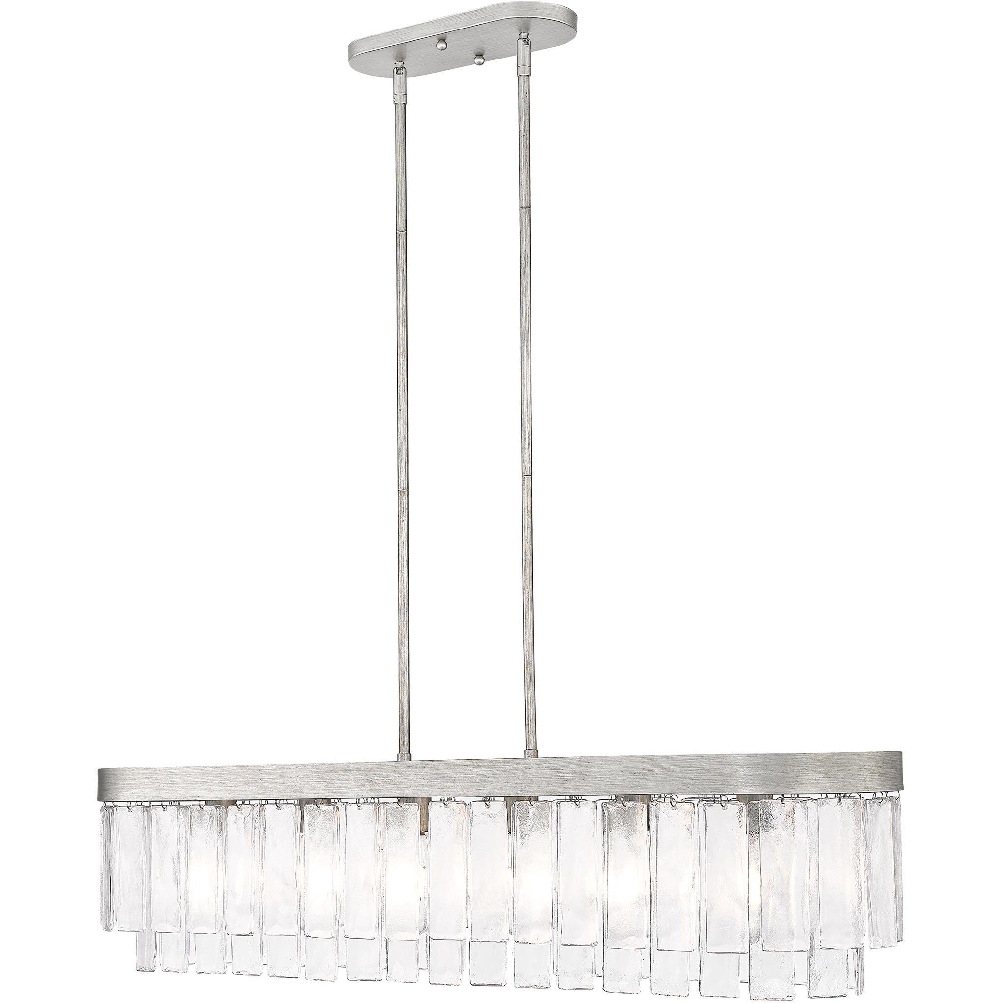 Ciara Island Light Ceiling Light in Peruvian Silver