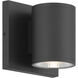 Sunset 4.75 inch Black Wall Sconce Wall Light