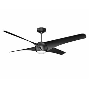 Juno 54 inch Black Ceiling Fan
