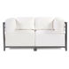 Axis White Sofa