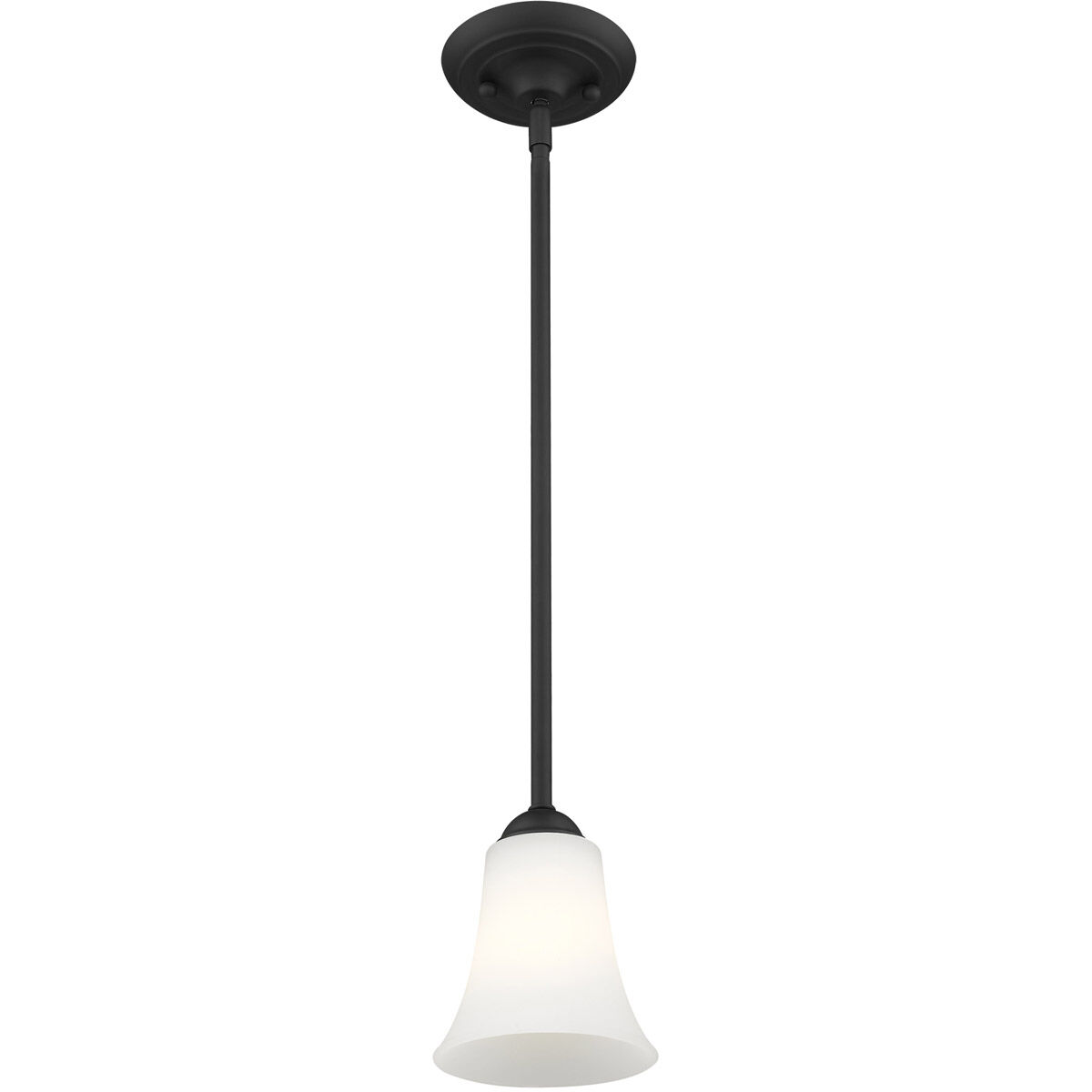 Ridgedale 1 Light 6 inch Black Mini Pendant Ceiling Light