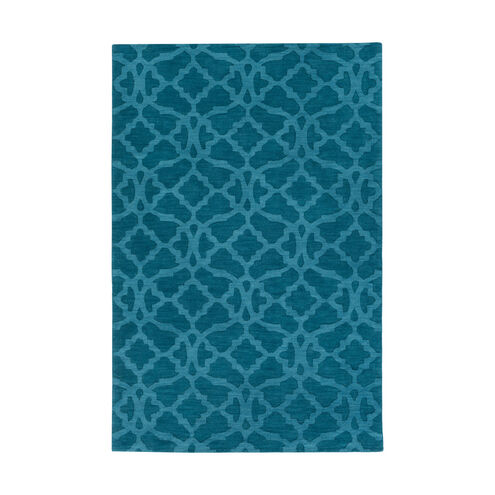 Metro 144 X 27 inch Teal Indoor Runner, Runner