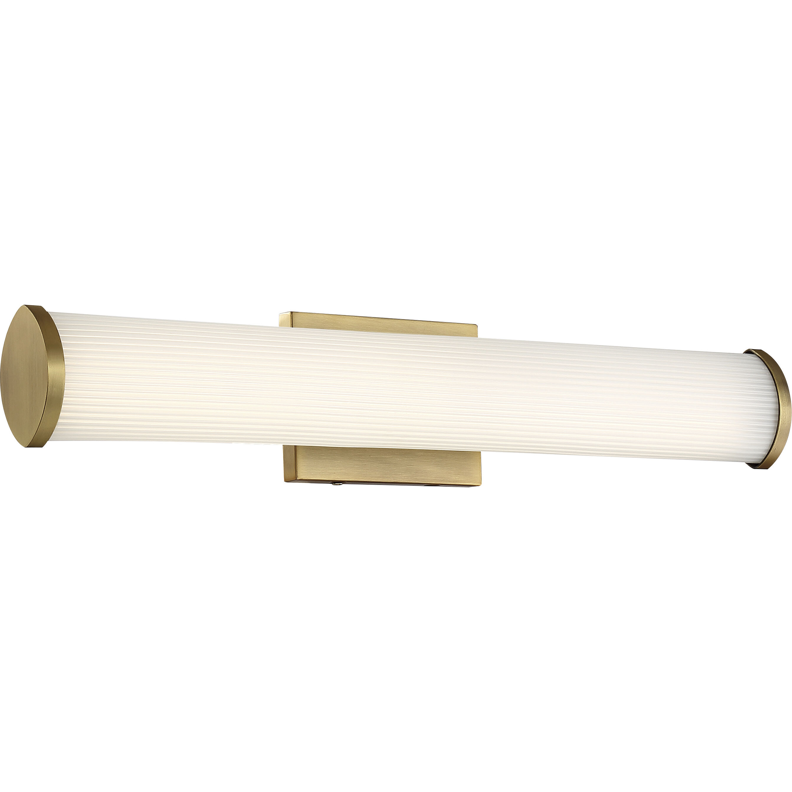 Lena LED 24 inch Brushed Brass Vanity Light Wall Light