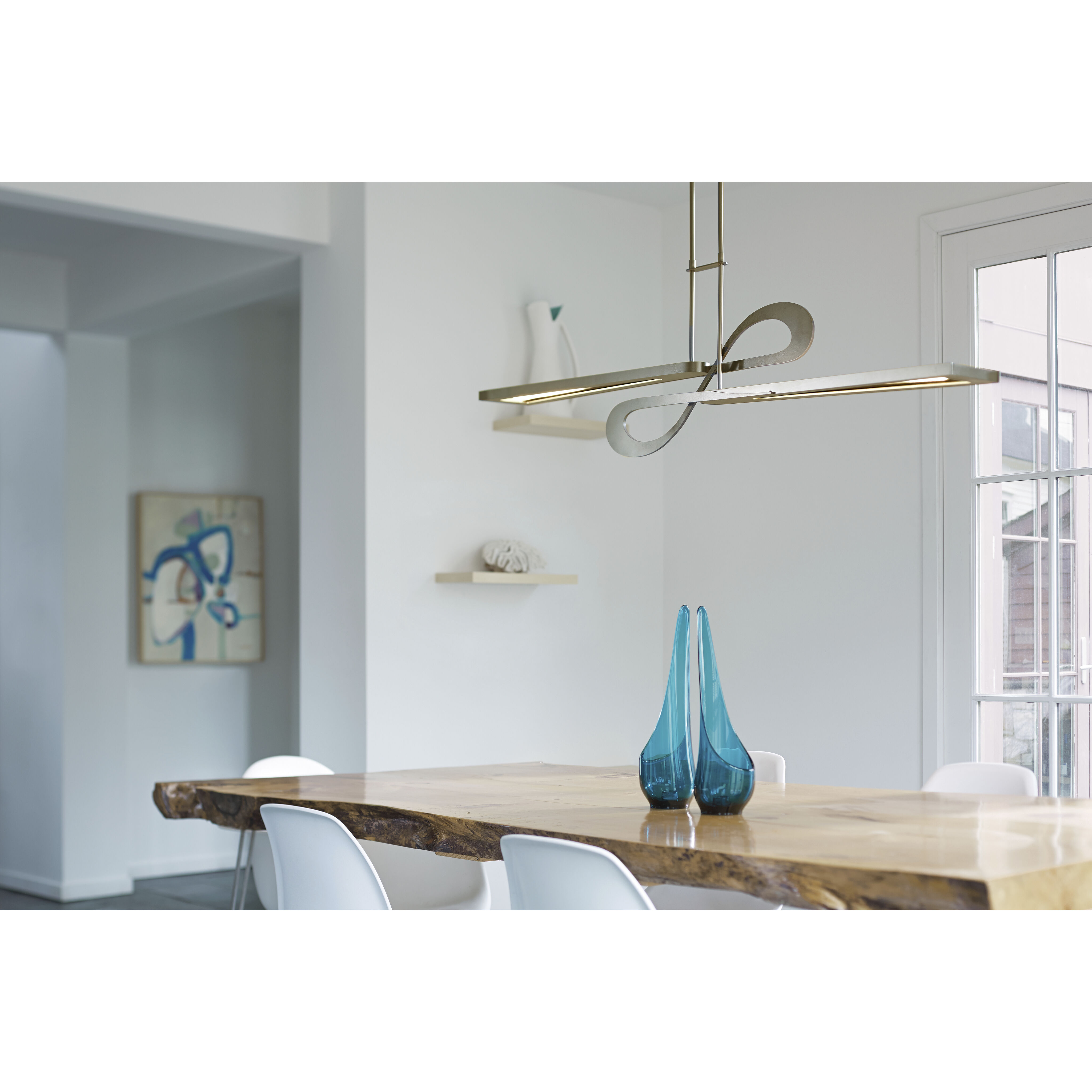 Switchback LED 49.8 inch Dark Smoke Pendant Ceiling Light