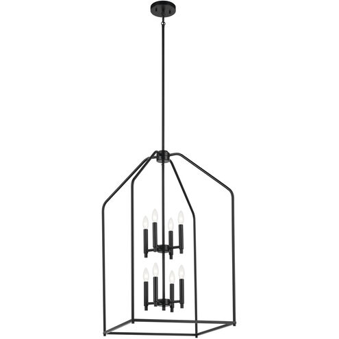 Madden 8 Light 20 inch Black Large Foyer Pendant Ceiling Light