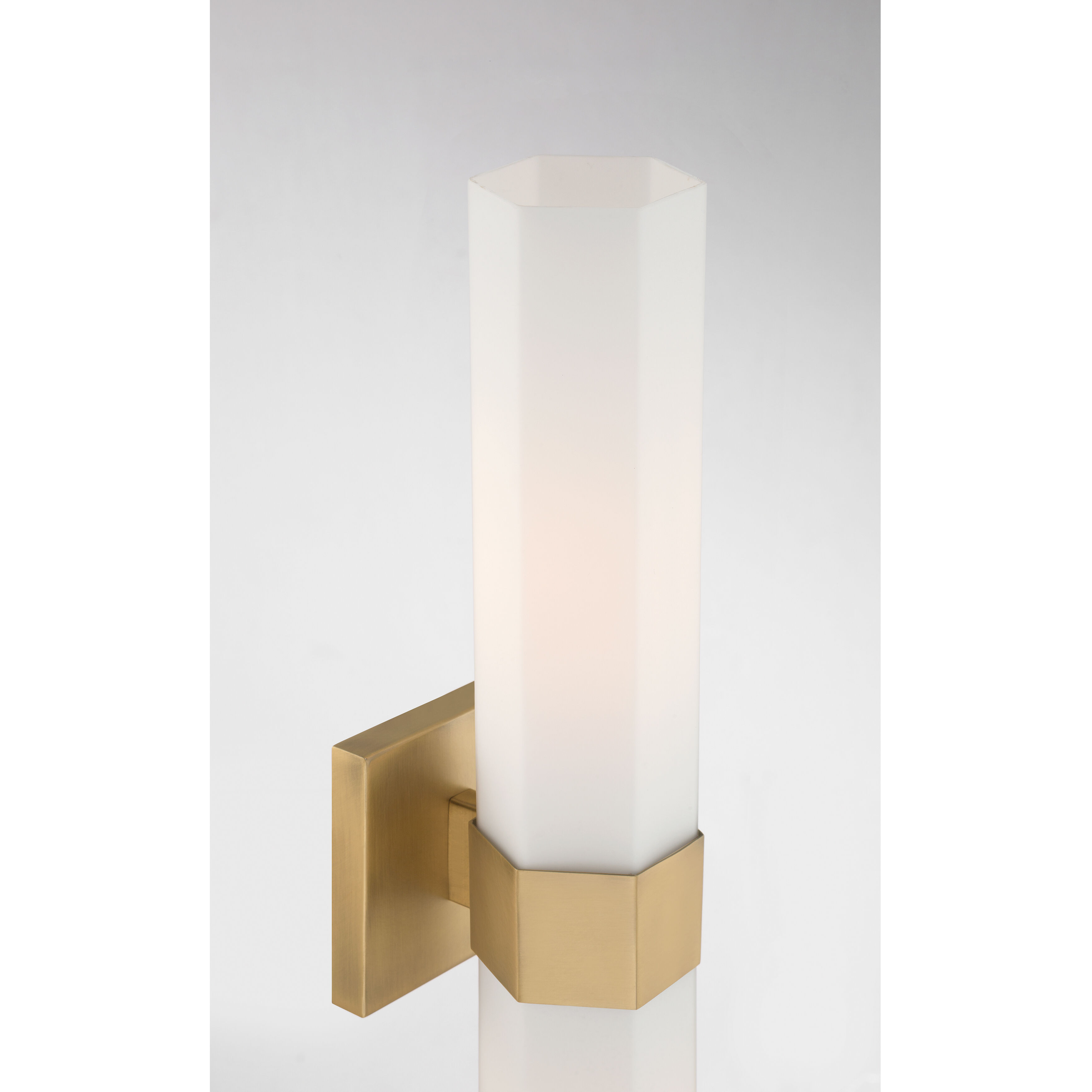 Delgada 2 Light 4.75 inch Legacy Brass Bath Bar Wall Light