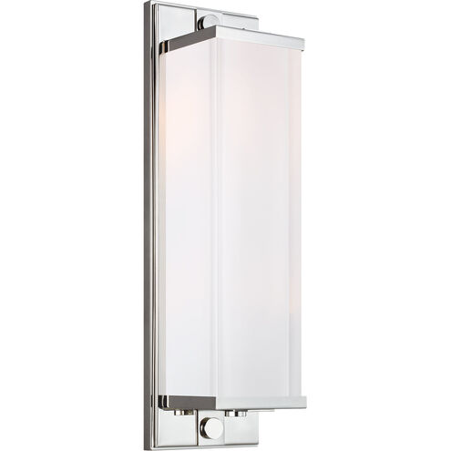 TOB by Thomas O'Brien Logan 2 Light 4.75 inch Polished Nickel ADA Wall Sconce Wall Light