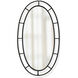 Distressed Black 47 X 26 inch Distressed Black Mirror