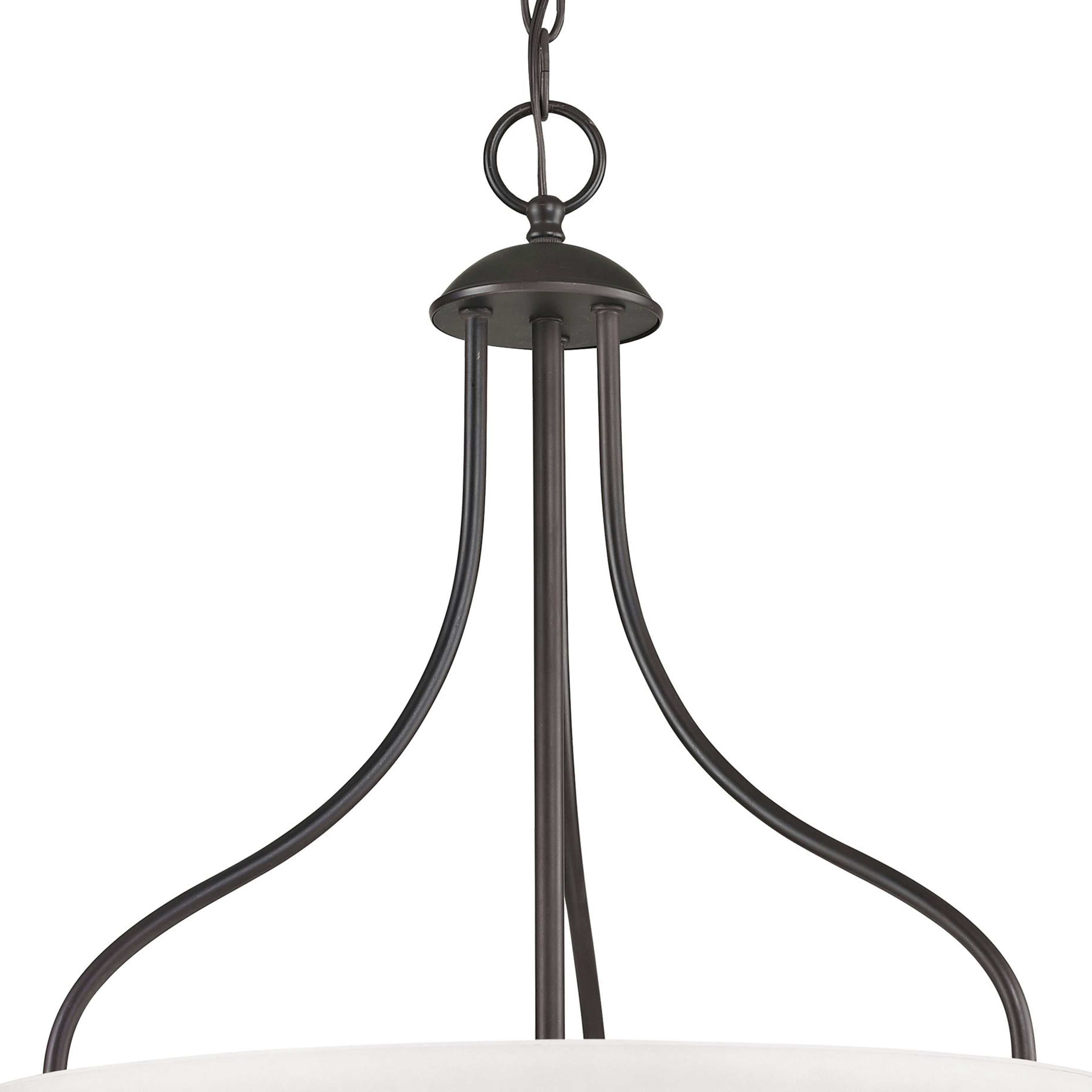 Conway 3 Light 18 inch Oil Rubbed Bronze Pendant Ceiling Light
