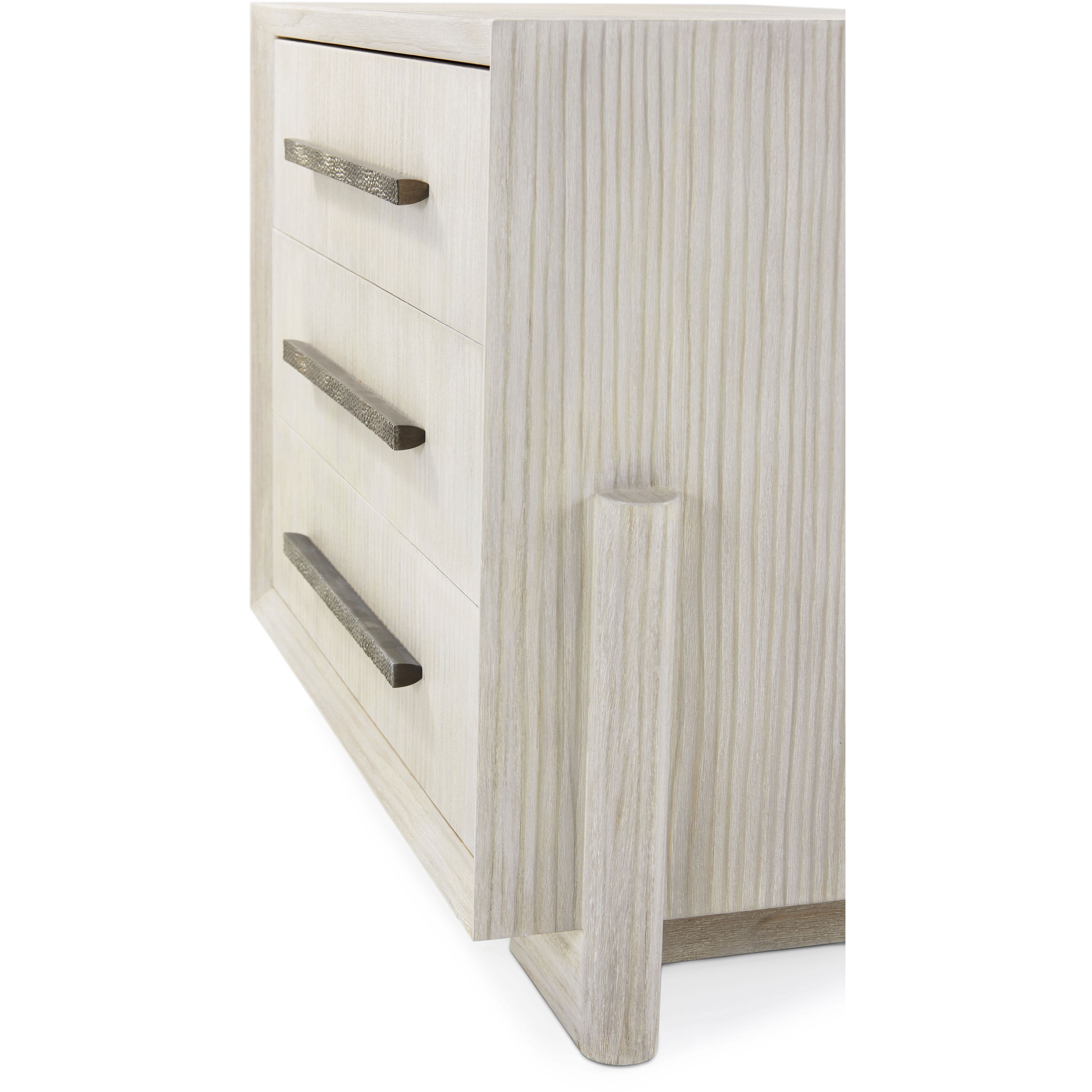 Urbane 32 X 26 inch Sundew Nightstand, Wooden, 3-Drawer