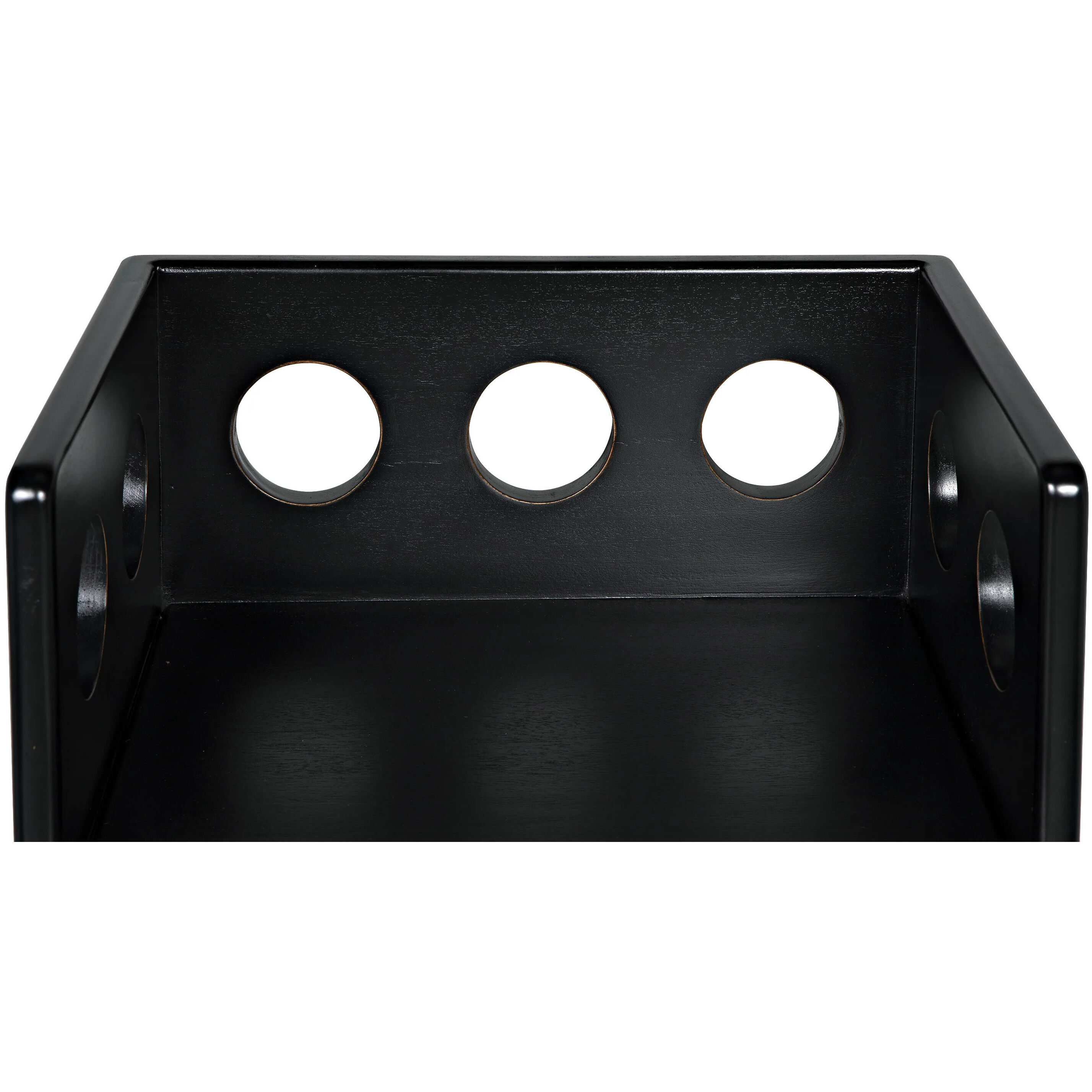 Elton Hand Rubbed Black Dining Chair