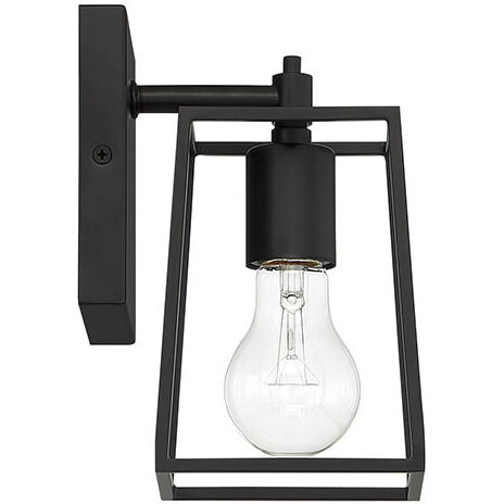 Dunn 1 Light 5 inch Flat Black Wall Sconce Wall Light