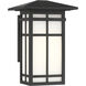 Grydton 1 Light 16.5 inch Dark Matte Black Outdoor Wall Lantern