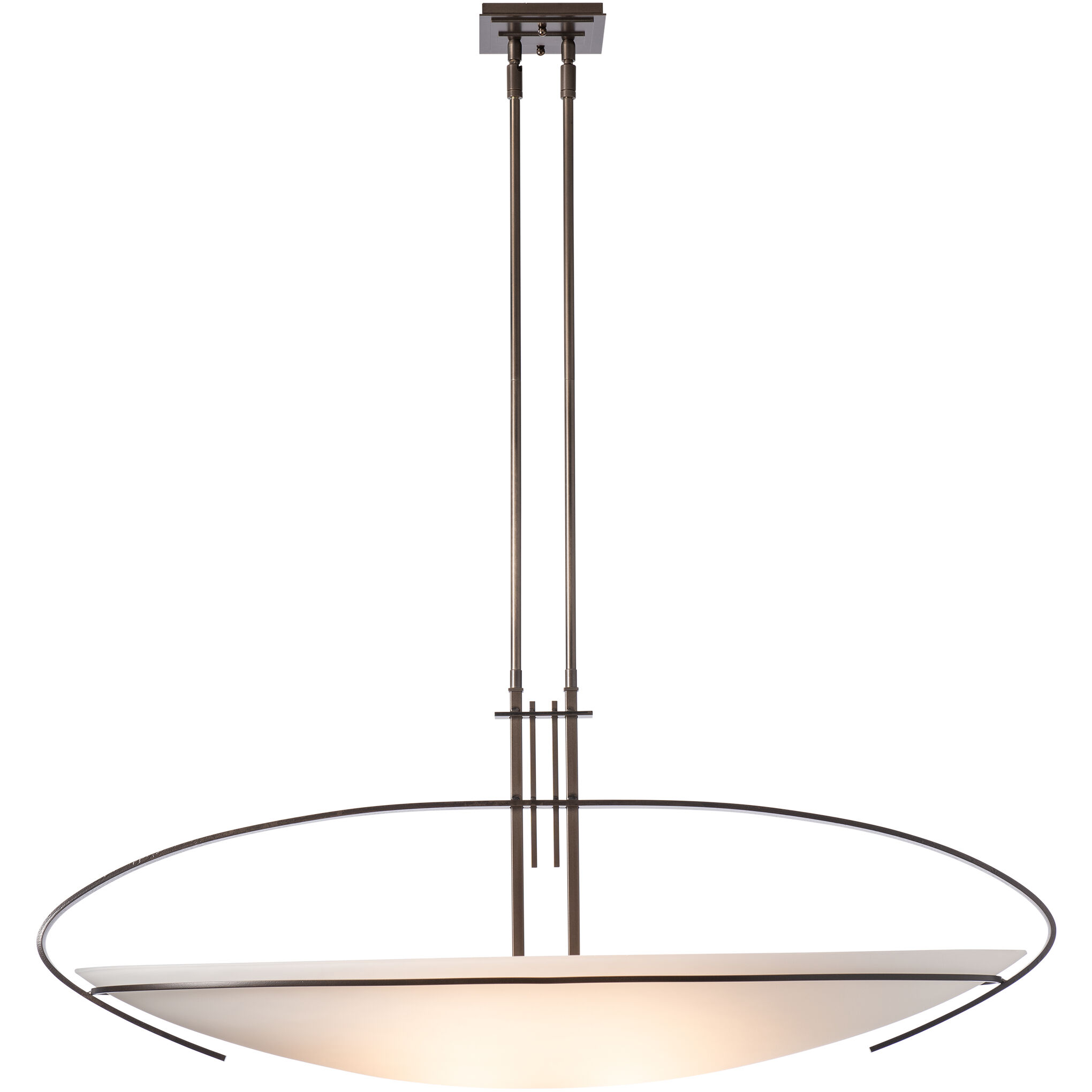 Mackintosh 2 Light 41 inch Dark Smoke Pendant Ceiling Light, Large