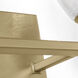 Drew & Jonathan Toffino 4 Light 36 inch Satin Brass Vanity Light Wall Light