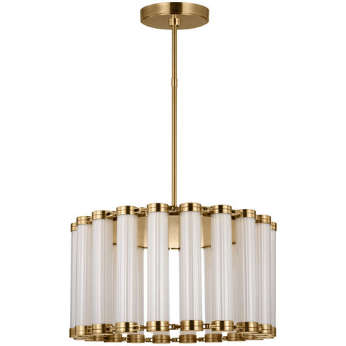Avroko Alo LED 26 inch Polished Natural Brass Line-Voltage Pendant Ceiling Light in 120V