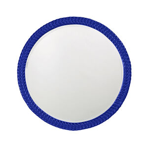 Amelia Glossy Royal Blue Wall Mirror