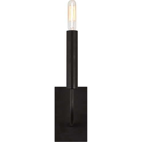 ED Ellen DeGeneres Brianna 1 Light 4 inch Aged Iron Sconce Wall Light