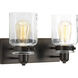Calhoun 2 Light 13 inch Antique Bronze Bath Vanity Wall Light