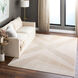 Livia 90 X 63 inch Gold Rug in 5 x 7