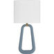 Jori Bath Wall Light in Aged Brass and Blue