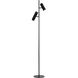 Constance 62.25 inch 6.00 watt Matte Black Task Floor Lamp Portable Light