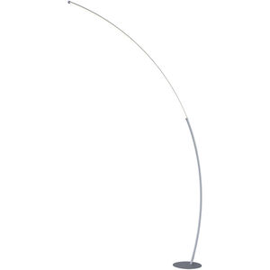 Monita 80 inch 30.00 watt Silver Arc Lamps Portable Light