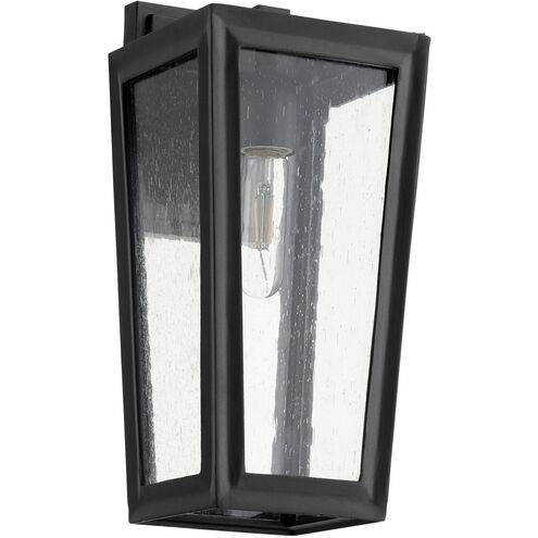 Bravo 1 Light 15 inch Noir Outdoor Wall Mount