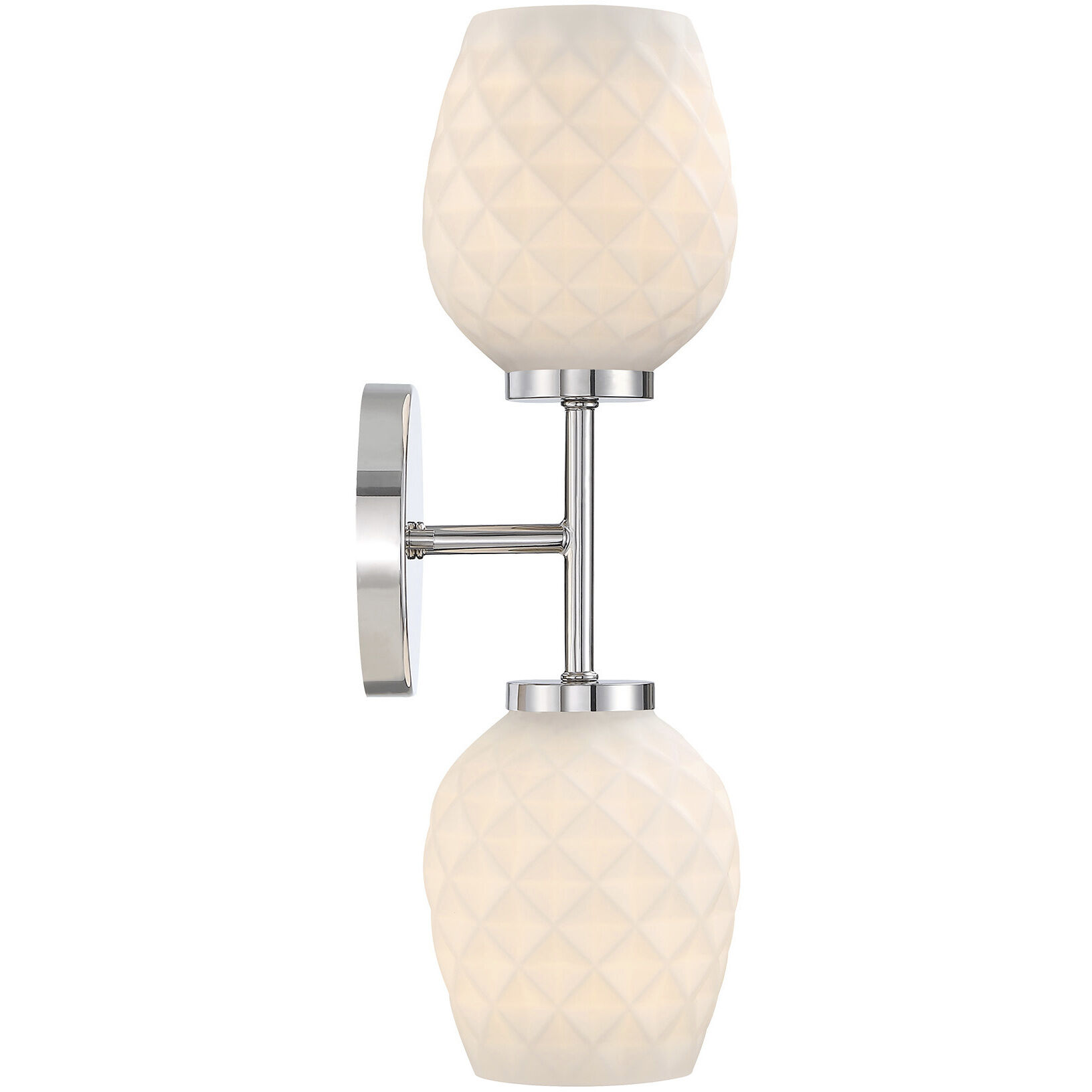 Dita Wall Sconce Wall Light in Polished Nickel