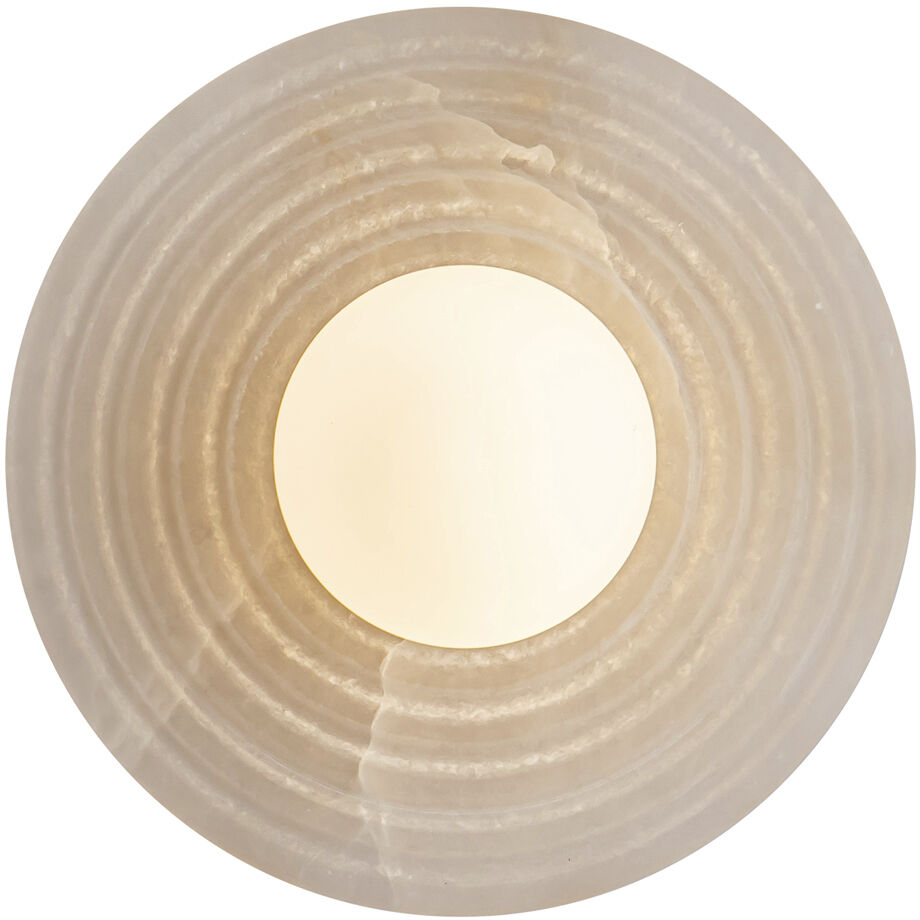 Dahlia Wall/Vanity Light Wall Light in Vintage Brass