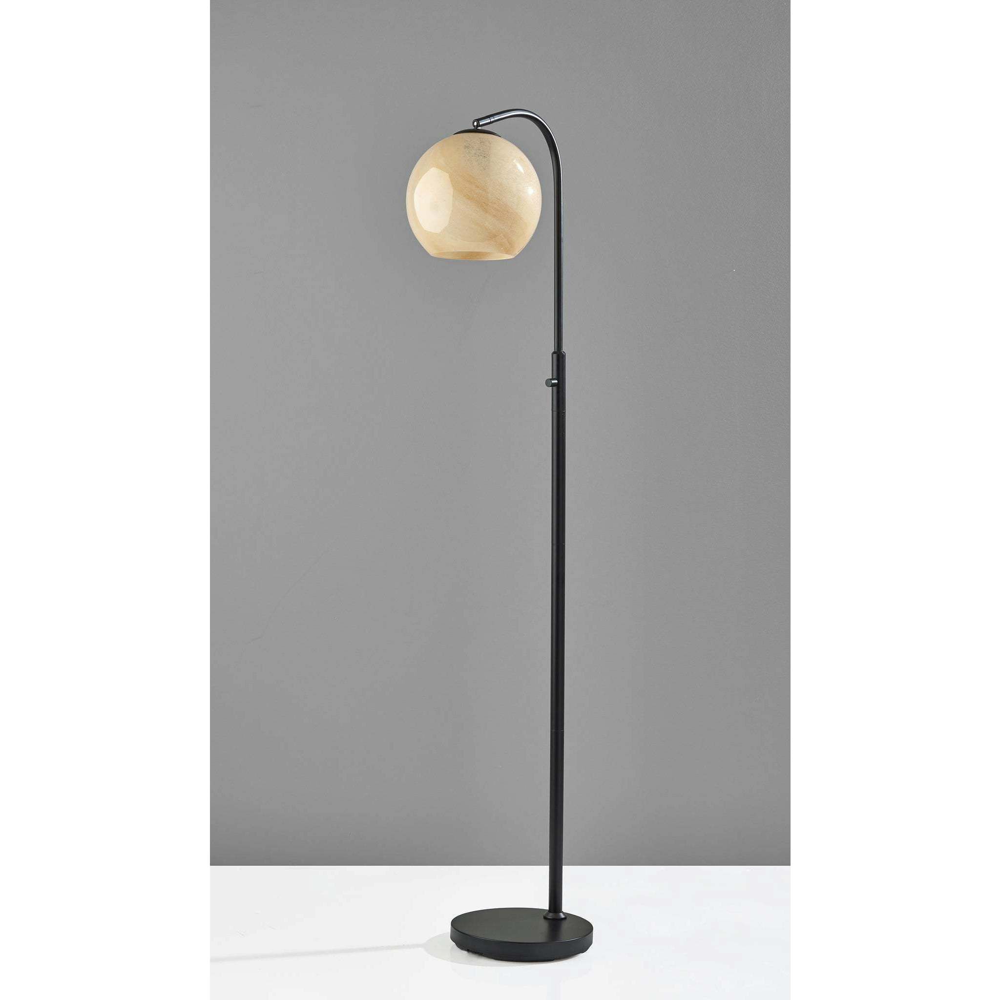Nolan 57.5 inch 60.00 watt Black Floor Lamp Portable Light