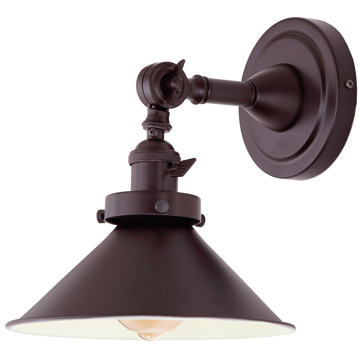 Soho 10 inch 100 watt Oil Rubbed Bronze Swing Arm Wall Sconce Wall Light