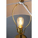 Anita 65 inch 60.00 watt Gold and Black Floor Lamp Portable Light