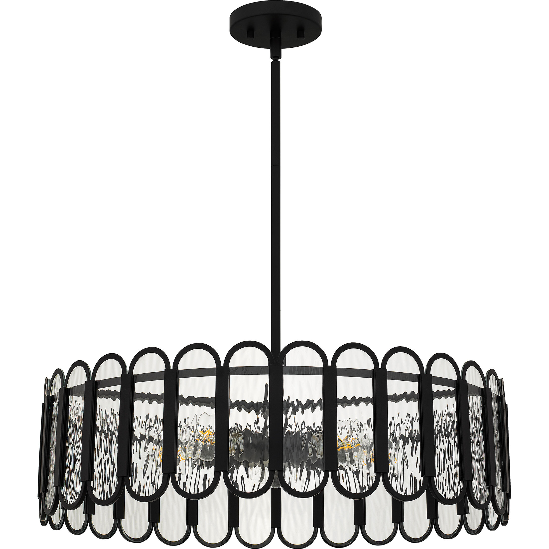 Vera 5 Light 24 inch Matte Black Pendant Ceiling Light