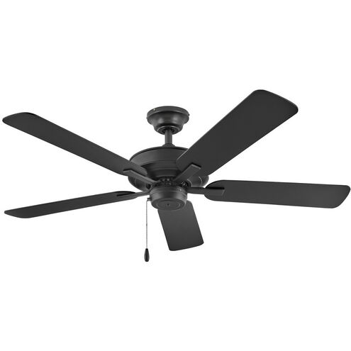 Metro Wet 52 inch Matte Black Fan