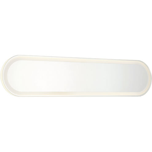 Vanity 30 X 7 inch White Mirror