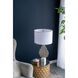 Anita 29.3 inch 40.00 watt White/Silver Table Lamp Portable Light