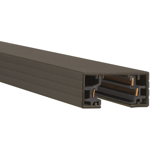 H Track 1 Light 120 Dark Bronze Track Component Ceiling Light