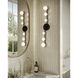 Cypress LED 28.63 inch Black Bath Vanity Light Wall Light