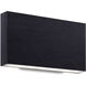 Mica All-terior Wall Light in Black
