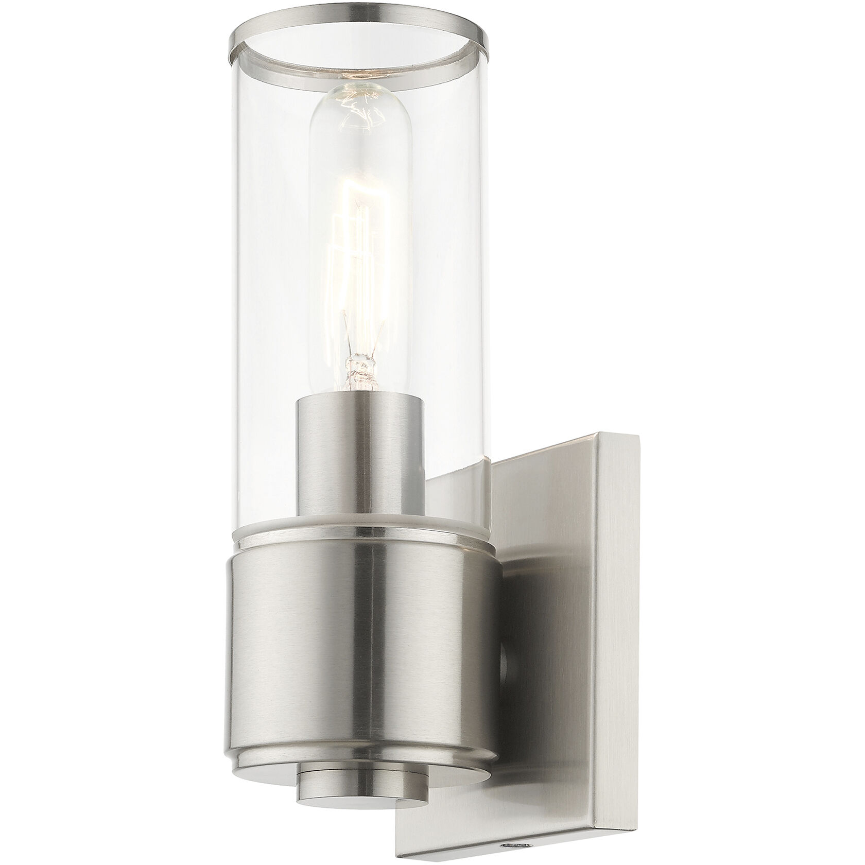Quincy 1 Light 4.75 inch Brushed Nickel ADA Wall Sconce Wall Light