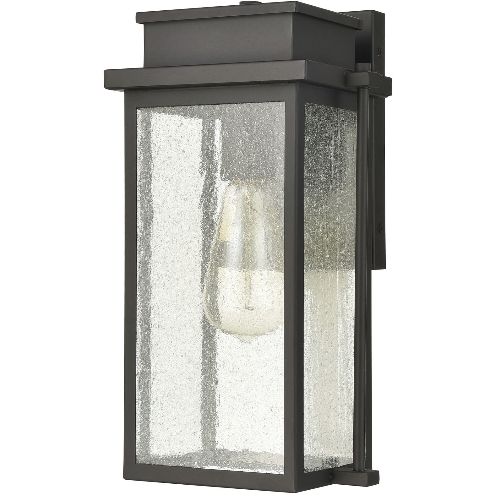 Braddock 1 Light 13 inch Architectural Bronze Outdoor Wall Sconce