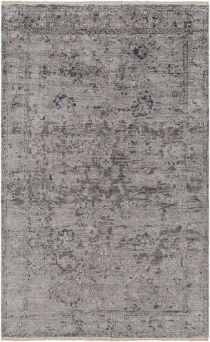 Theodora 72 X 48 inch Medium Gray Rug, Rectangle