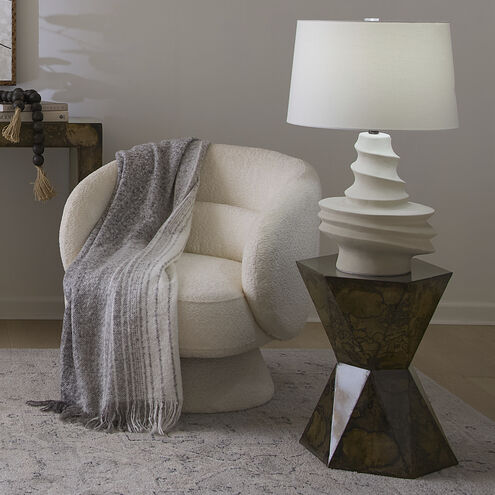 Dune 28.5 inch 150.00 watt Matte Off White Table Lamp Portable Light