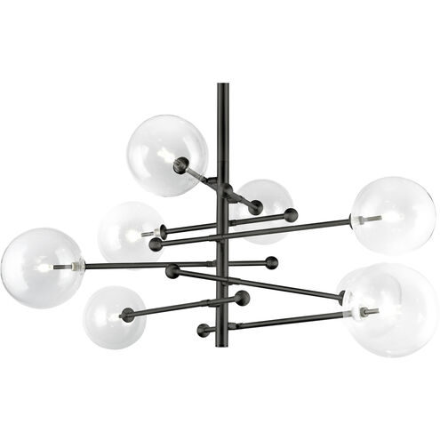 Canada 47 inch Matte Black Chandelier Ceiling Light