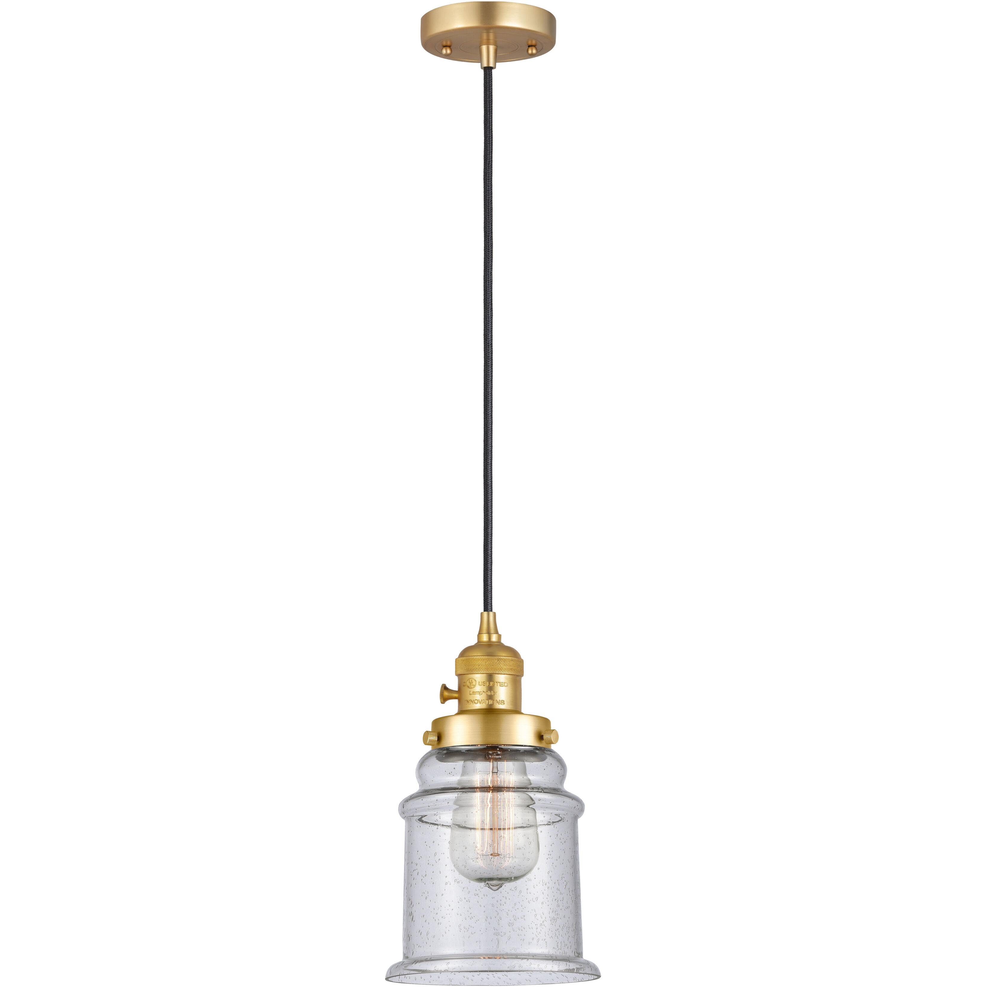 Franklin Restoration Canton 1 Light 6.00 inch Mini Pendant