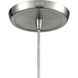 Collanino 1 Light 5 inch Satin Nickel Multi Pendant Ceiling Light, Configurable