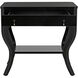 Weldon 30 X 28.5 inch Distressed Black Side Table