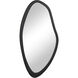 Trani 40 X 19.75 inch Matte Black Wall Mirror